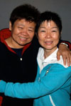 Life-long friends Janet Foo and Chun Moy Fah